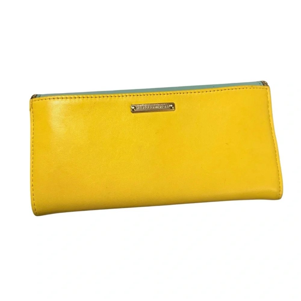 Rebecca Minkoff Oliver Multicolor Genuine Leather Envelope Wallet